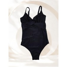 Maiô Nózinho Plus Size Composto Preto