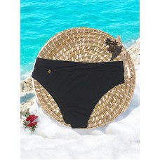 Monte o Seu Biquini: Calcinha Hot Pant Composta Preto