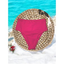 Monte o Seu Biquini: Calcinha Hot Pant Fio Duplo Sem Cós Rosa