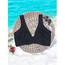 Monte o Seu Biquini: Sutiã Plus Size Azul Marinho