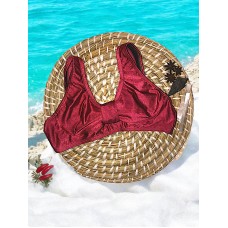 Monte o Seu Biquini: Sutiã Plus Size Marsala