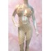 Vestido de Crochê Off White Flor